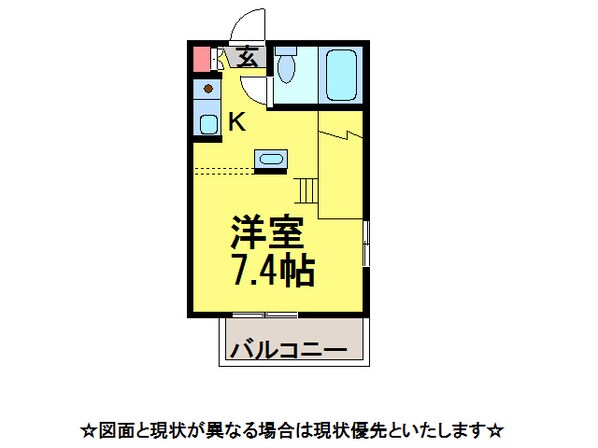 ｿﾚｰﾙ富里の物件間取画像